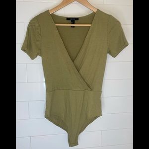 Olive Green Bodysuit